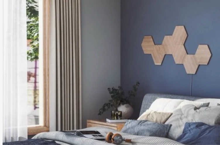 Nanoleaf Elements Hexagons Starter Kit - 7 LED Panelen - Houteffect - Google