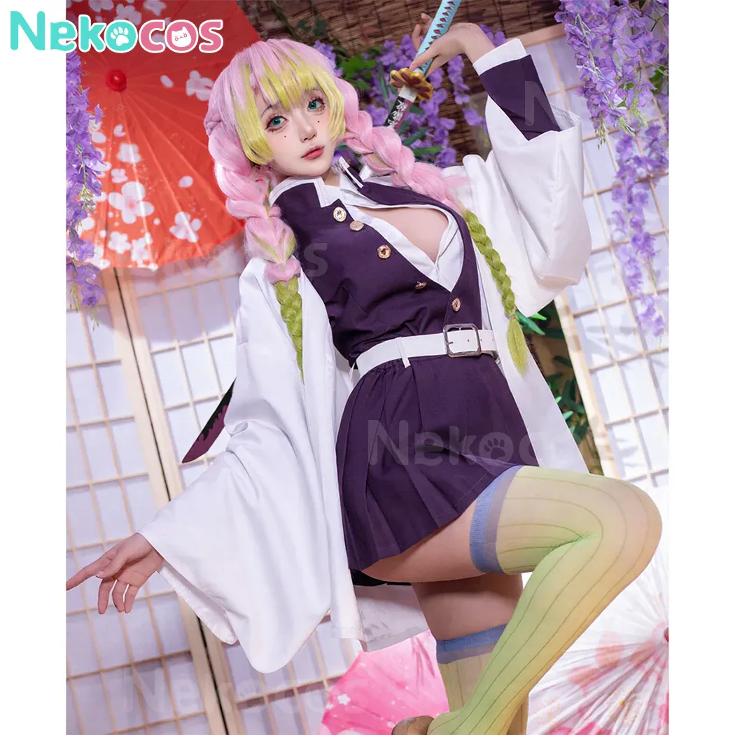 Anime Cosplay Mitsuri Kanroji Costume
