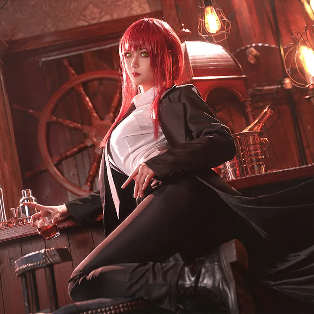 Anime Cosplay Makima Costume