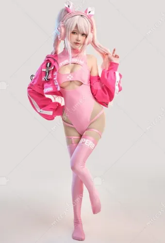 Alice Derivative Sexy Cutout One-Piece Swimsuit for Women High Neck Swimwear Tummy Control Bathing Suit