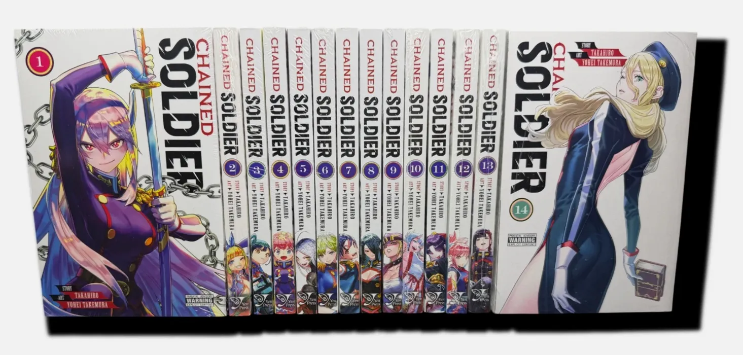 Chained Soldier Volumes 1-14 Complete Manga Set