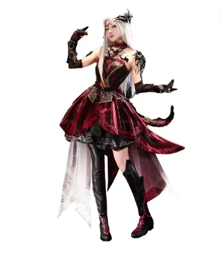  Game Love And Deepspace Cosplay Main Character Protagonist Where Drakeshadows Fall Costume Sylus MC Scarlet Passion