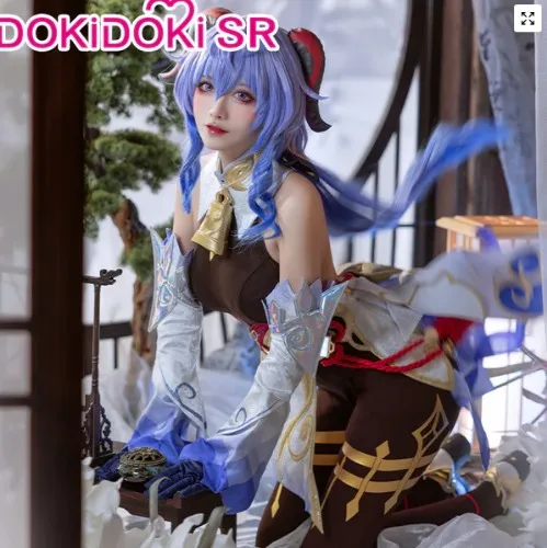 Ganyu cosplay + wig