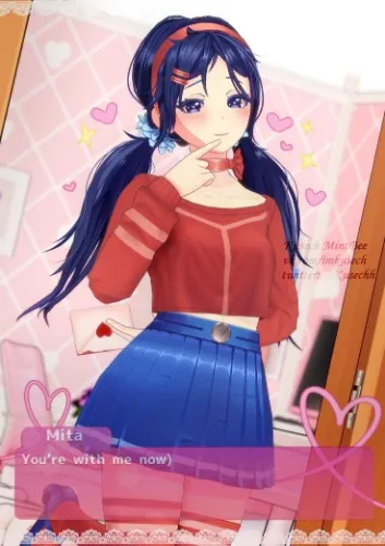 Mita Miside cosplay + wig