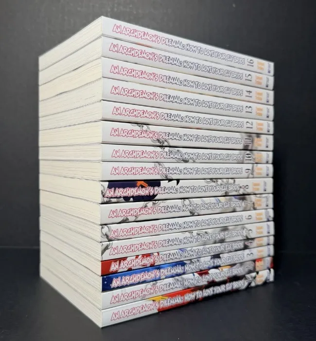 An Archdemon’s Dilemma: How To Love Your Elf Bride Light Novel Volumes 1-16