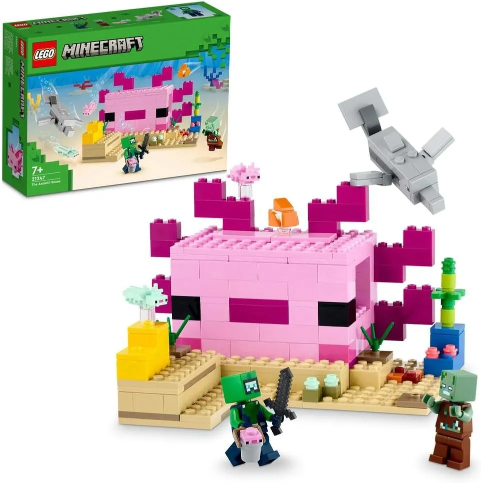 LEGO® Minecraft® The Axolotl House