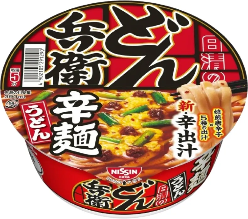 Donbei Spicy Noodles (81g x 12 cups)