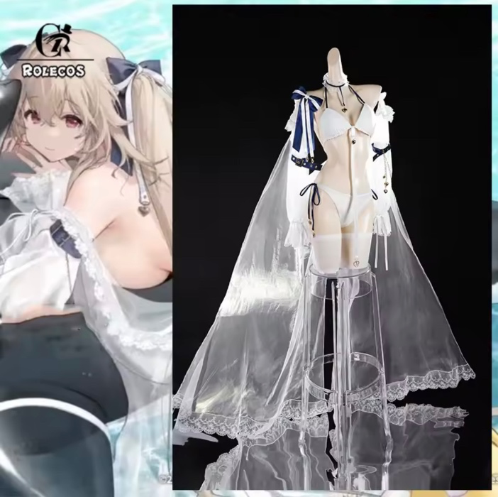 Anchorage swimsuit cosplay 