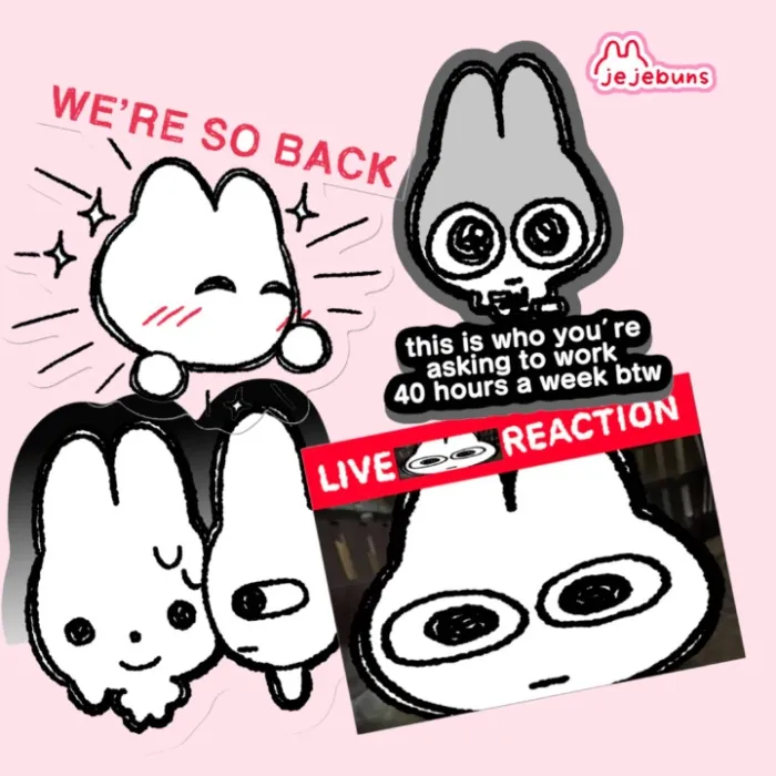 Sticker bundle from Jebuns