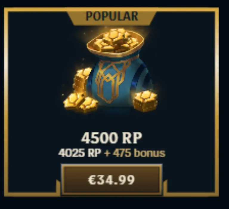 League RP x 4500