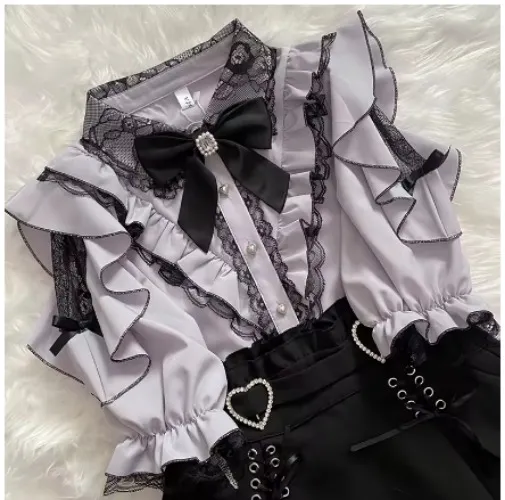 purple jiraikei shirt !