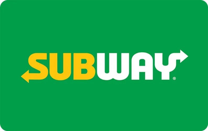 Subway gift card 