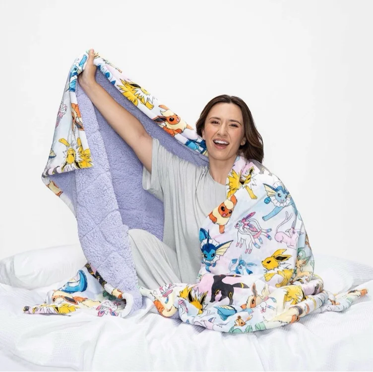 Pokémon Eeveelution SHERPA BLANKET