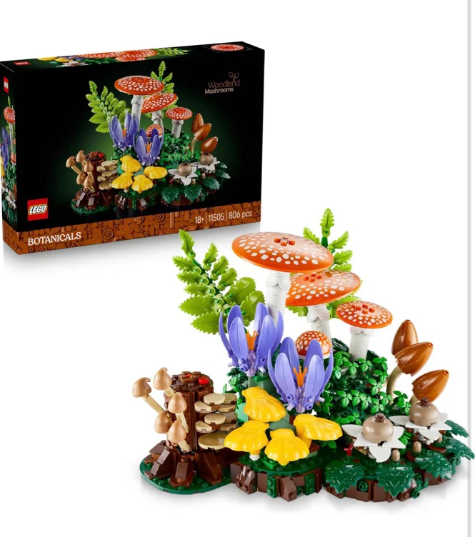 LEGO Botanicals Woodland Mushrooms
