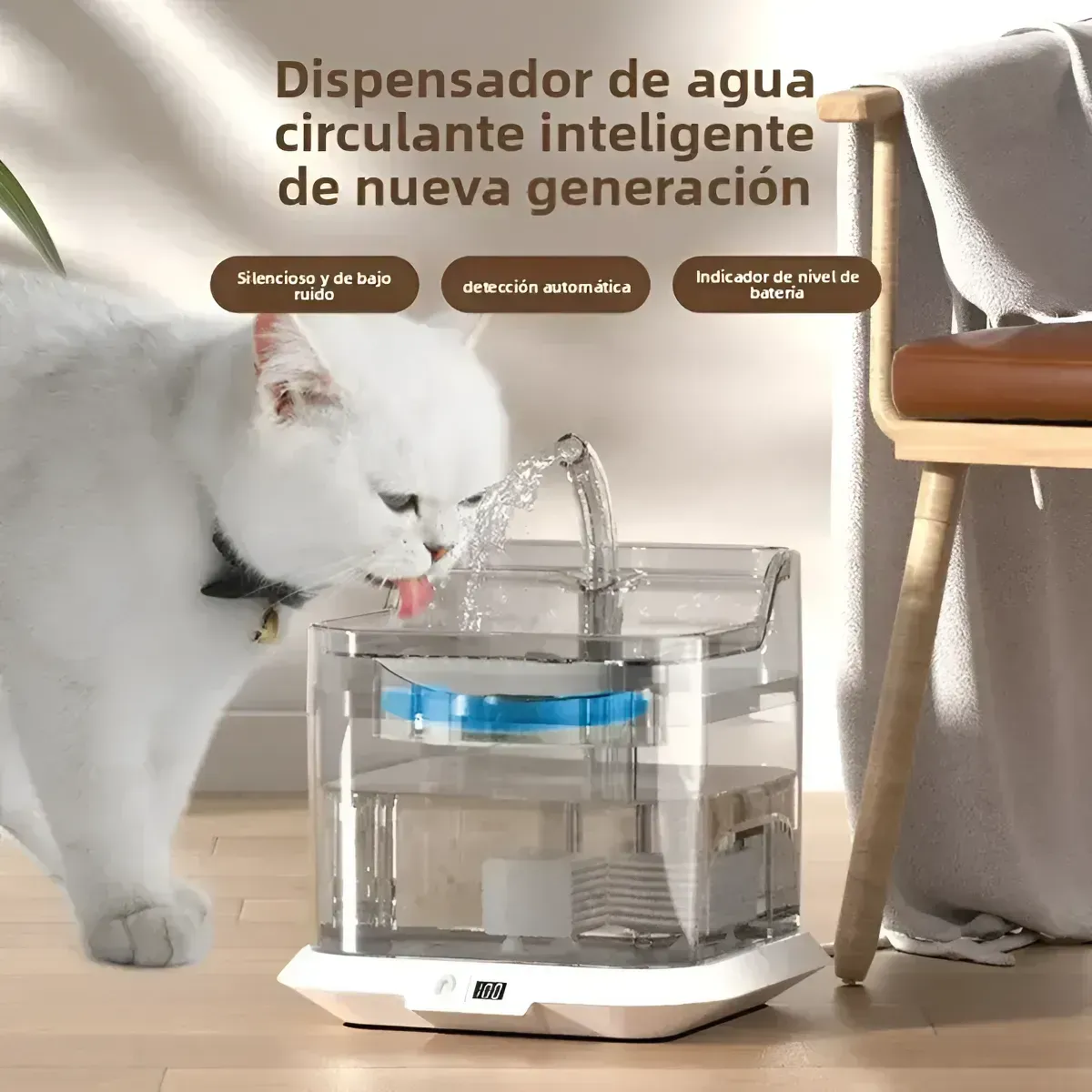 Fuente de agua para Nia 
