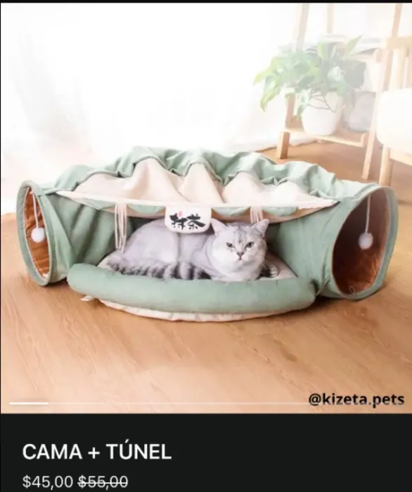 Tunel + cama para Nia 