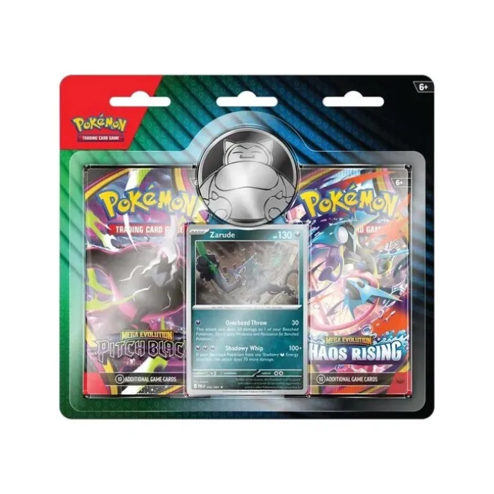 Pokemon TCG: Mega Evolution 2 Pack Blister Chaos rising Pitch Black