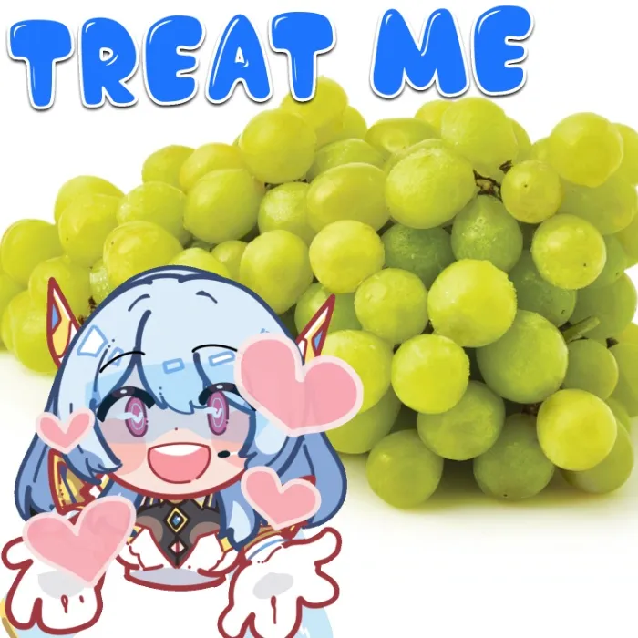 Feed me GRAPES! 🍇