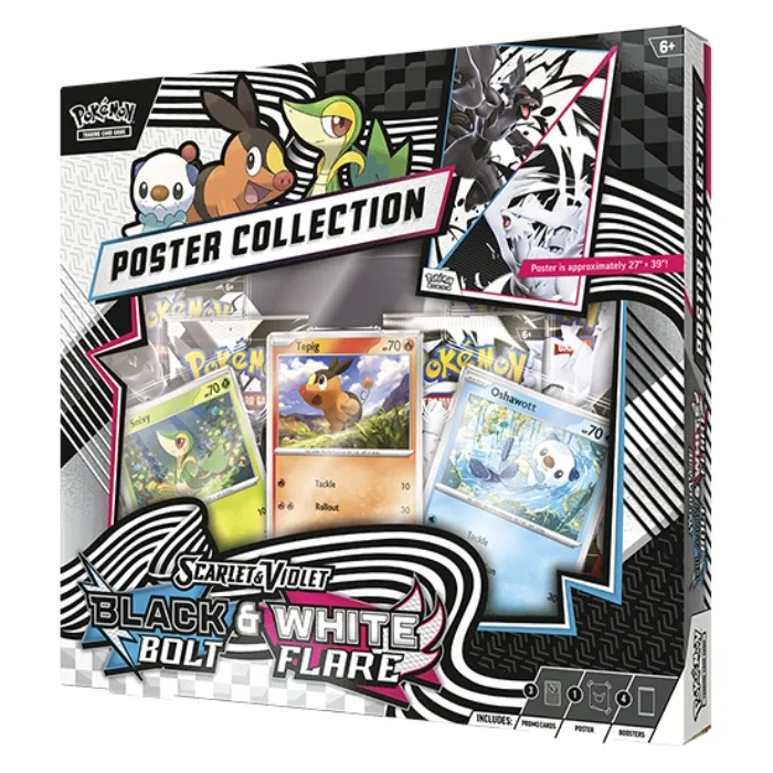 Pokemon Unova Poster Collection Box Black Bolt & White Flare