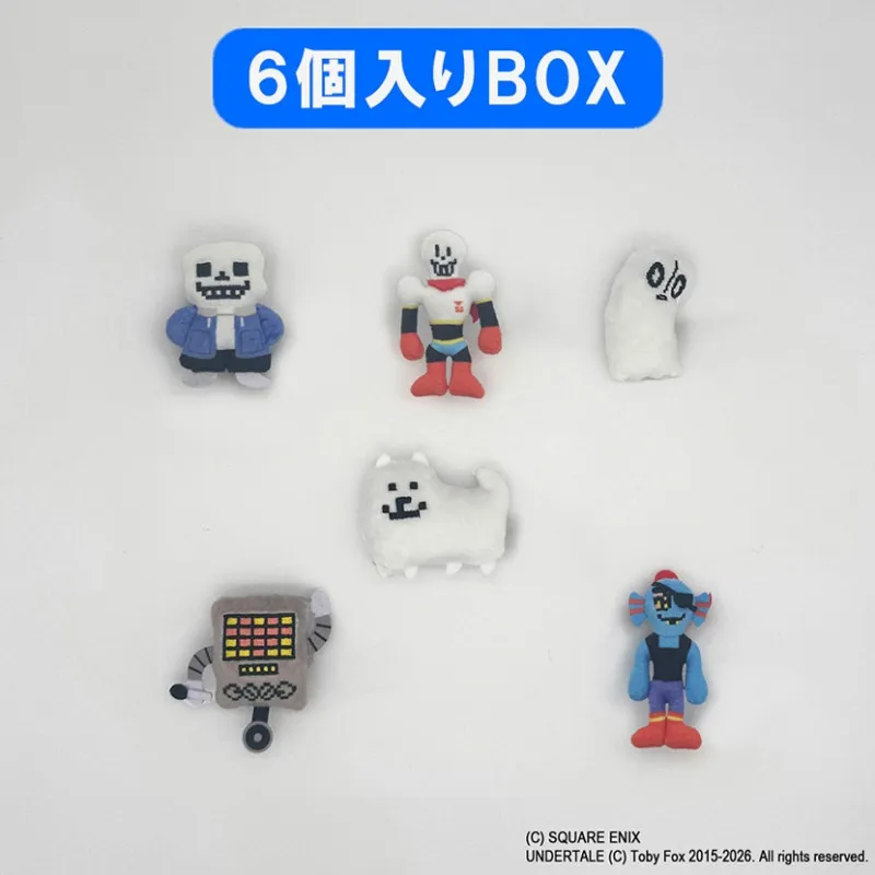 Magnet Mascot Collection Box of 6 UNDERTALE
