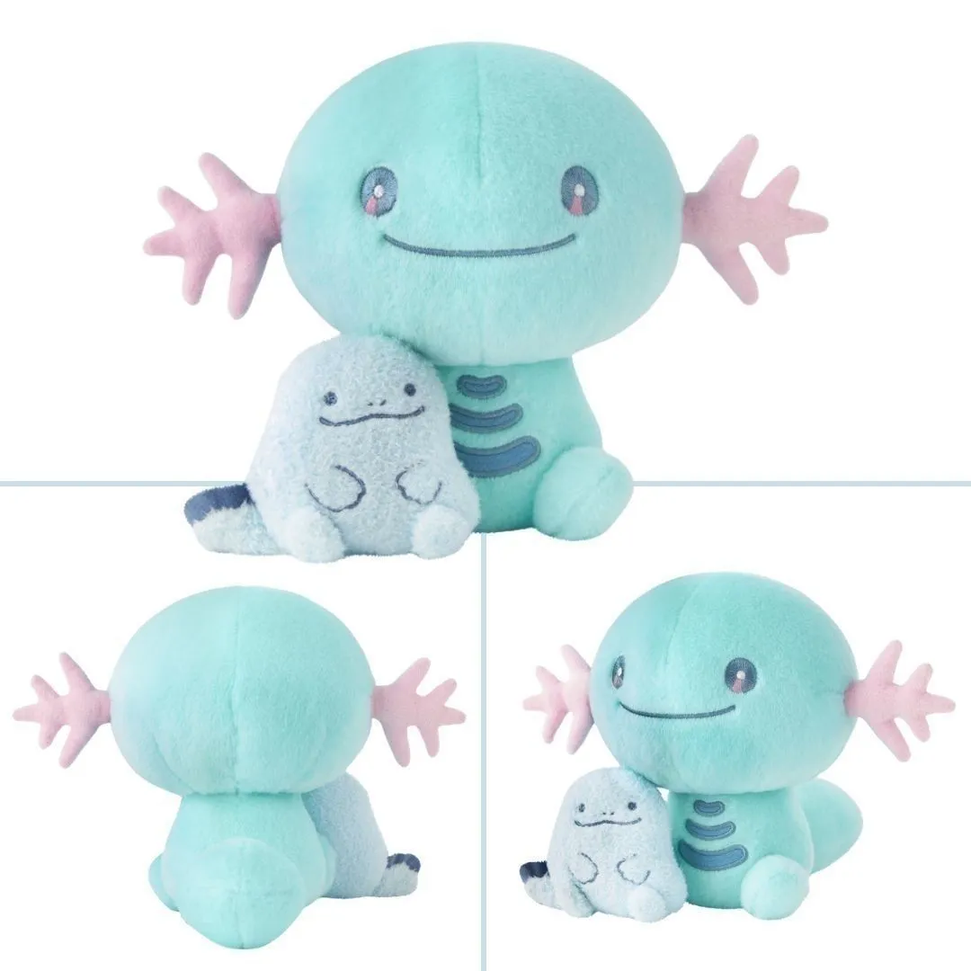 Plush Wooper & Quagsire Pokémon Little Daydream