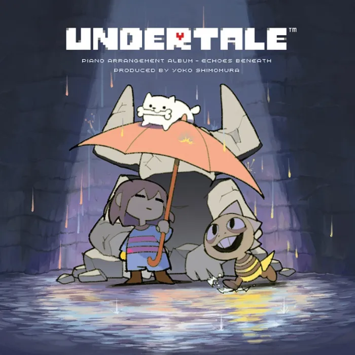 Music CD Echoes Beneath Piano Arrangement Album UNDERTALE