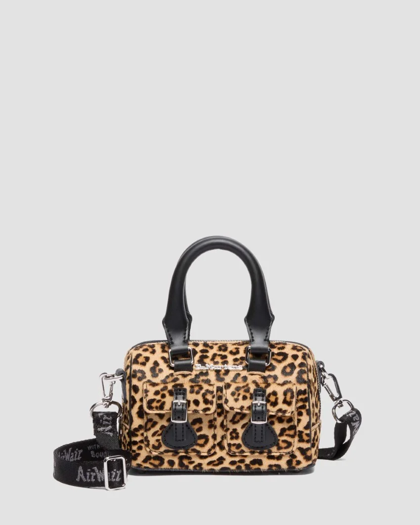 Dr. Martens MINI TOP HANDLE BAG LEOPARD