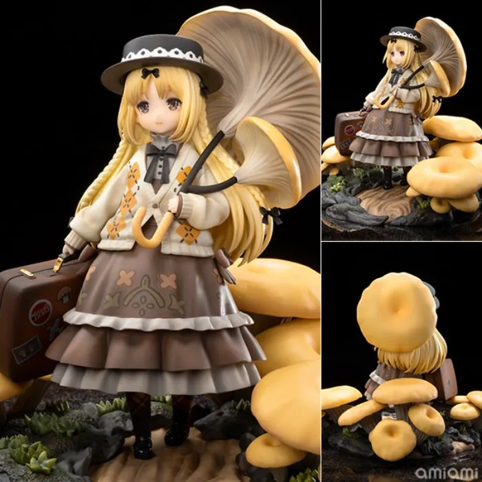 Mushroom Girls Series No.3 Pleurotus Citrinopileatus 1/1 Complete Figure
