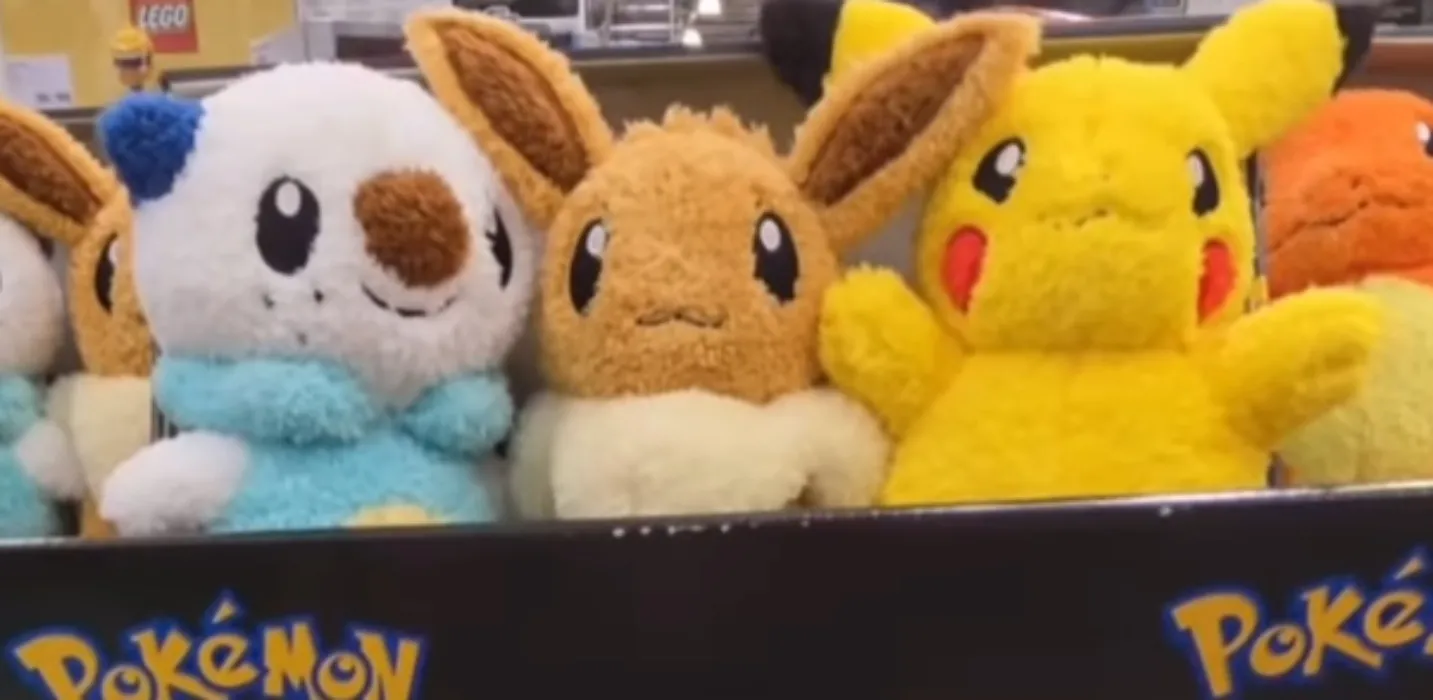Cuddly Oshawott Plush (and Pika and Eevee)