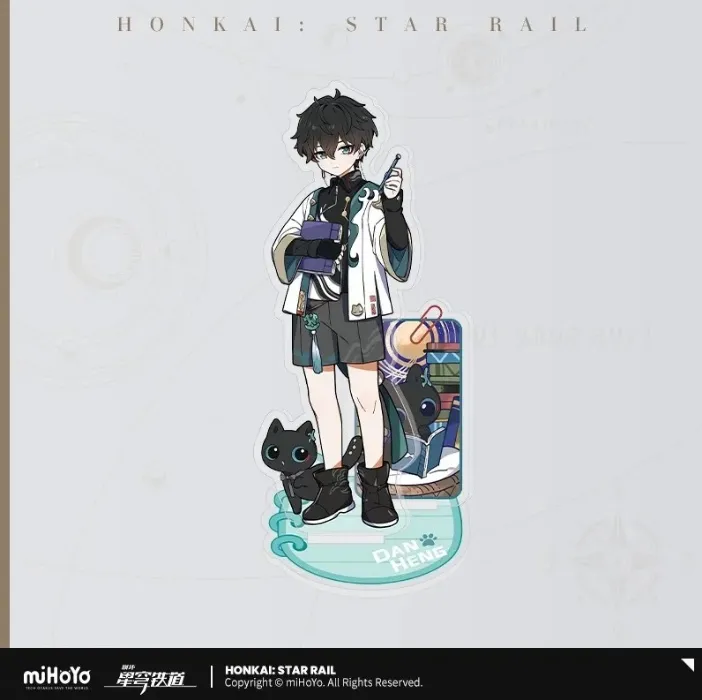 Honkai: Star Rail Official Chibi Cat Collection Acrylic Stand Series 4