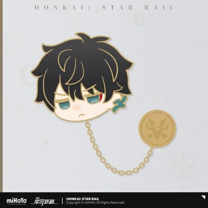 Honkai: Star Rail Official PomPom's Exhibition Hall Series Enamel Pin Series 2