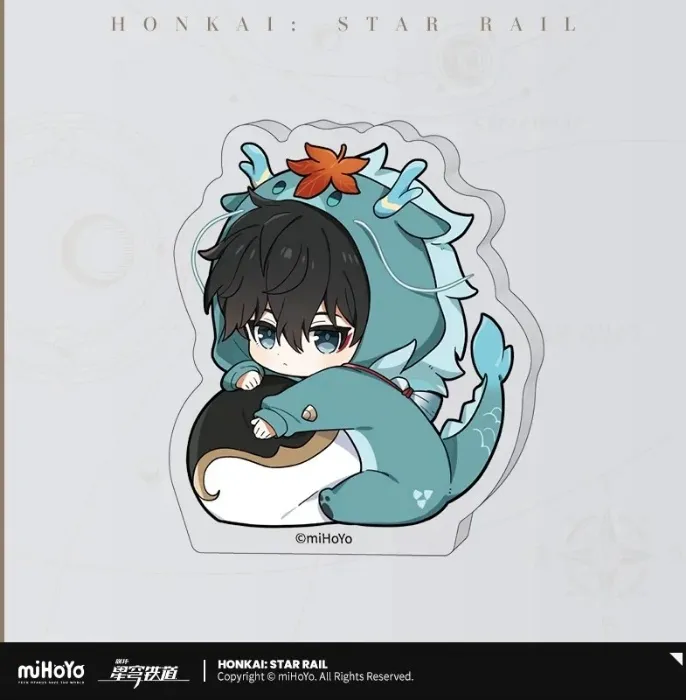 Honkai: Star Rail Boys Dormitory Series Chibi Acrylic Stand
