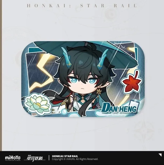 Honkai: Star Rail Pom-Pom's Album Series Pin Badge Series 2