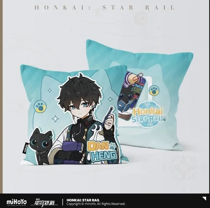 Honkai: Star Rail Chibi Cat Collection Pillow Case Series 3