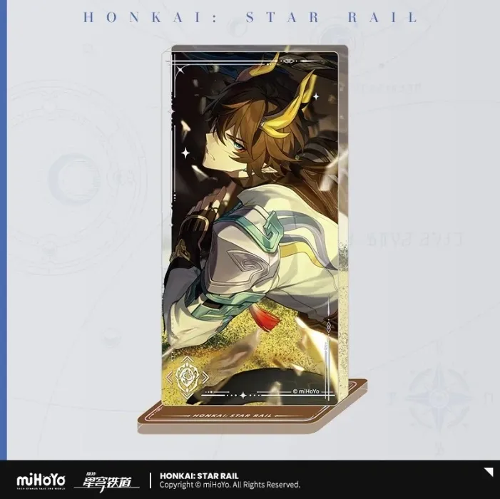 Honkai: Star Rail Official Thick Acrylic Stand With Liquid Glitter Dan Heng (Permansor Terrae)