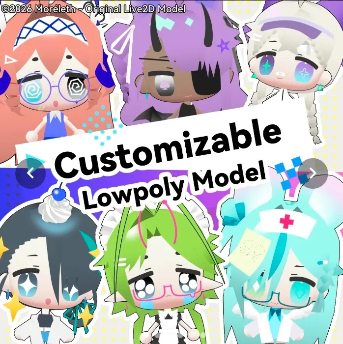 Customizable Lowpoly Model!