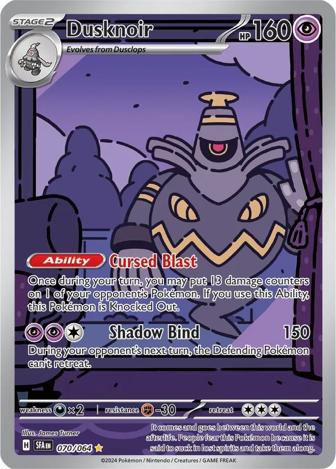 Playset of Dusknoir SIRs (SFA 70/64)