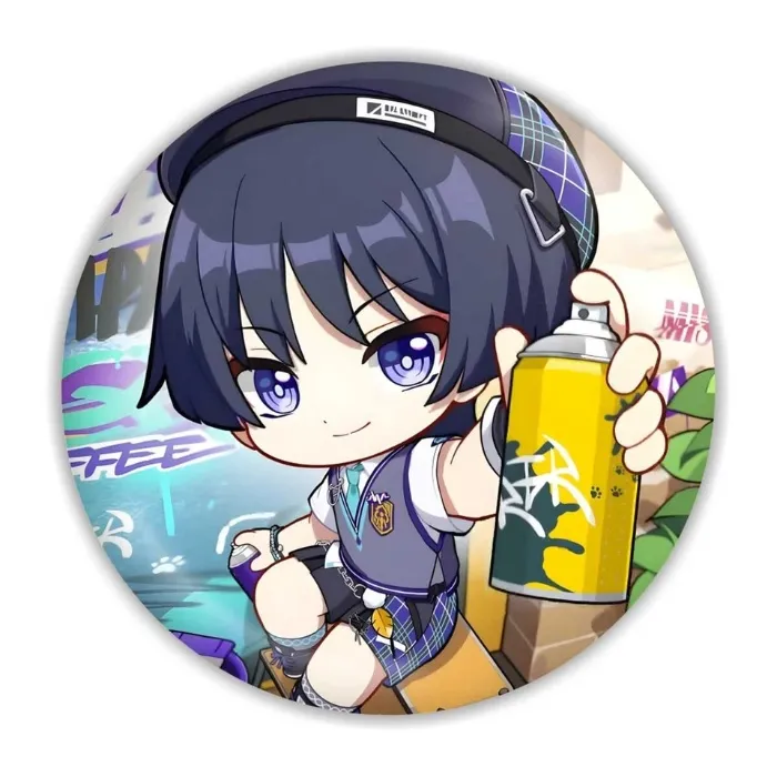 Wanderer Spray Can Badge | Genshin Impact