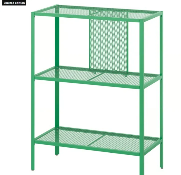BAGGEBO Shelf unit - bright green 60x30x80 cm (23 5/8x11 7/8x31 1/2 ")