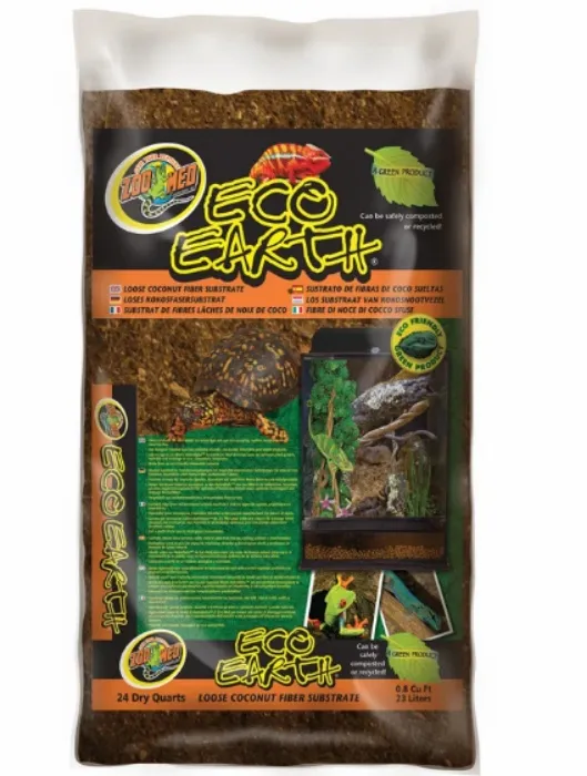 Zoo Med EE24 26084 Eco Earth Loose Bag, 24 Quart, Beige - 24 quart