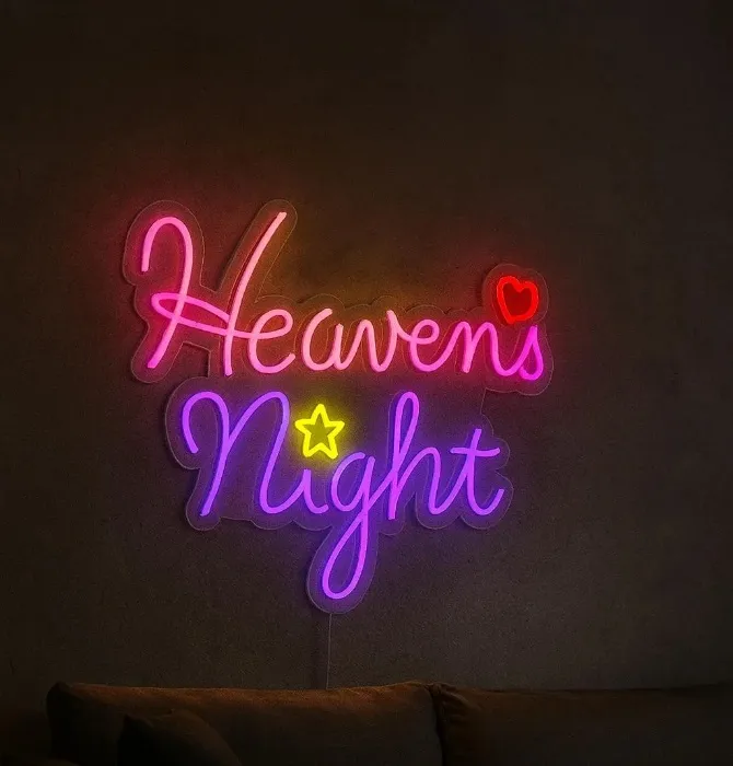 Heaven's Night Neon Sign!!!!!
