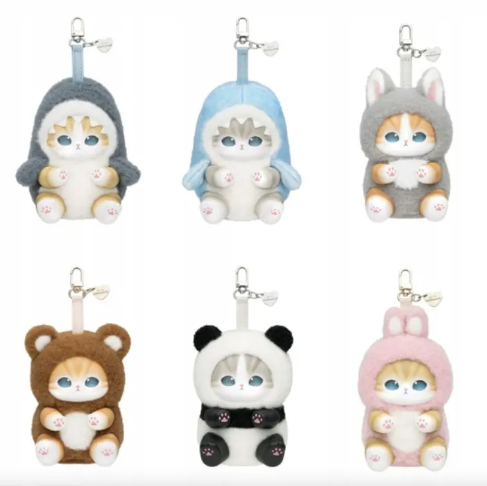 Original Mofusand Kiramekko Fluffy Kittens Series Vinyl Plush Blind Box