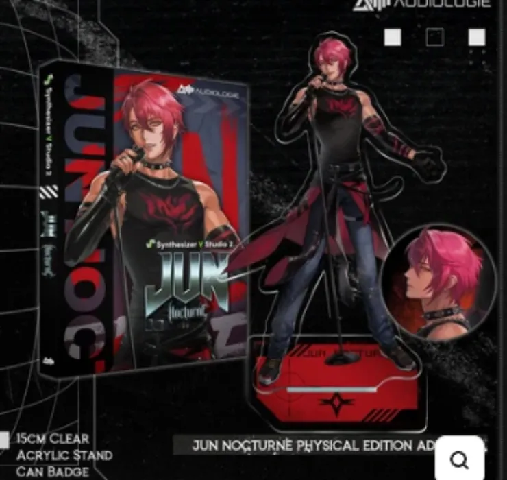 Synthesizer V 2 Jun NOCTURNE Digital + Physical add-on