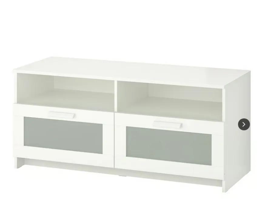 BRIMNES TV-Bank - weiß 120x41x53 cm