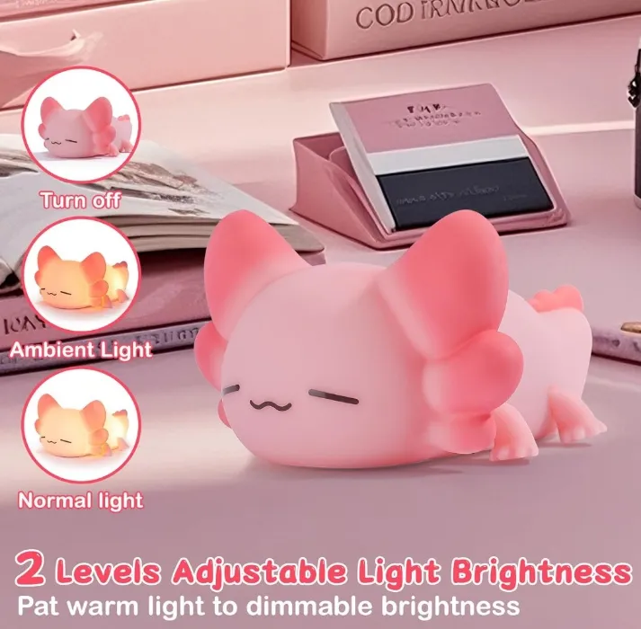 Axolotl Lamp