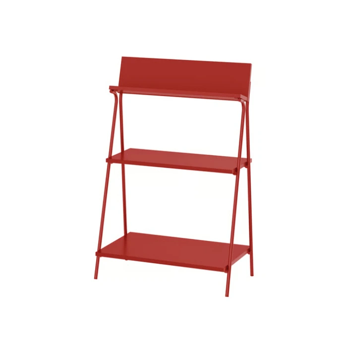 KRÖNIKÖR Open storage - red 23 3/4x13 3/4x35 5/8 "
