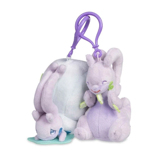 Goodra & Hisuian Goodra Parallel Pairs Two-Plush Key Chain