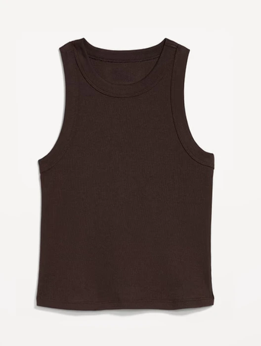 Snug Crop Ribbed Tank Top | Old Navy
