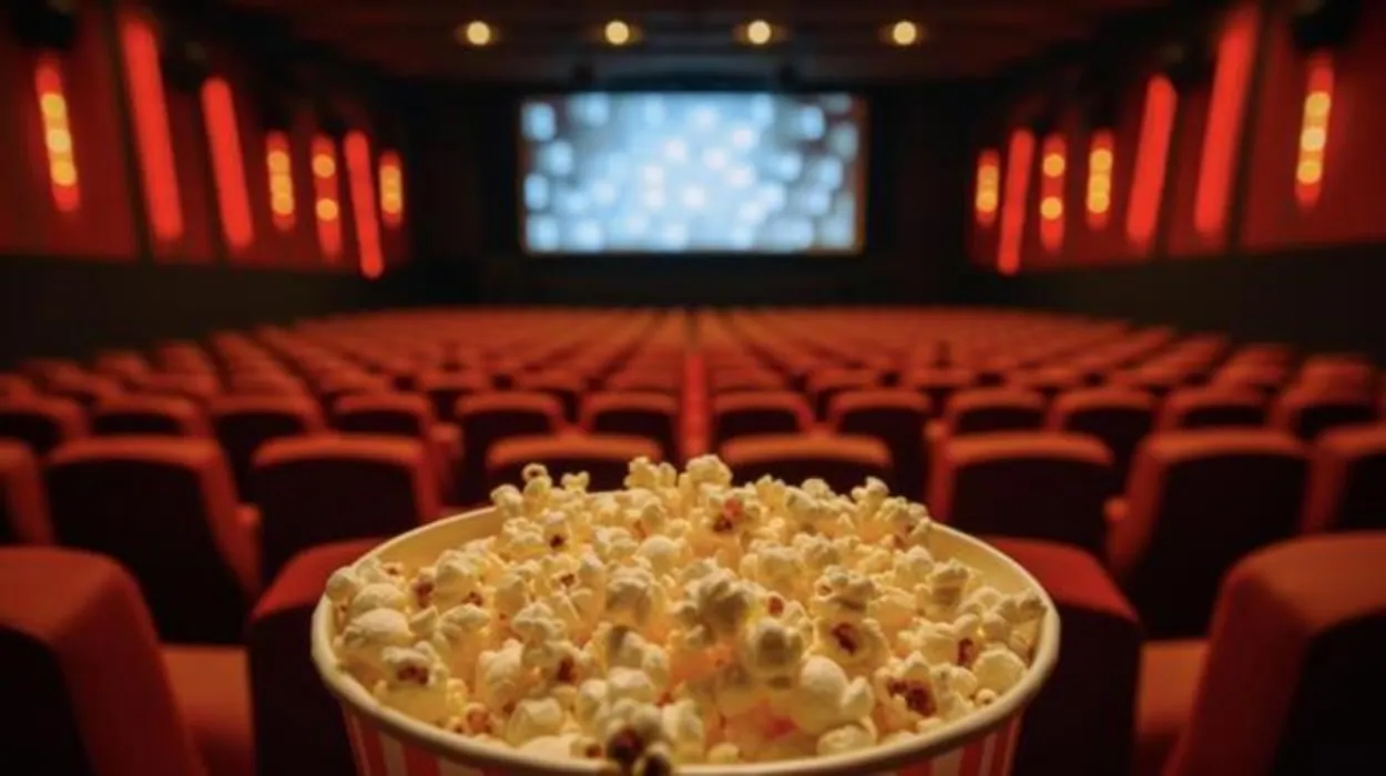Sol sees a movie!