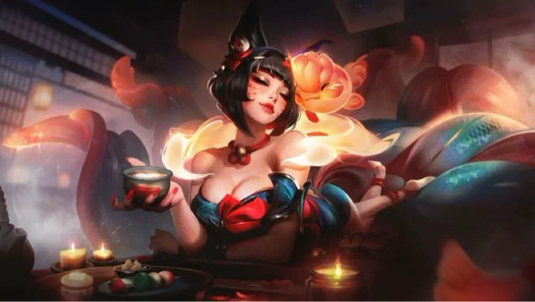 Blossom springs Ahri
